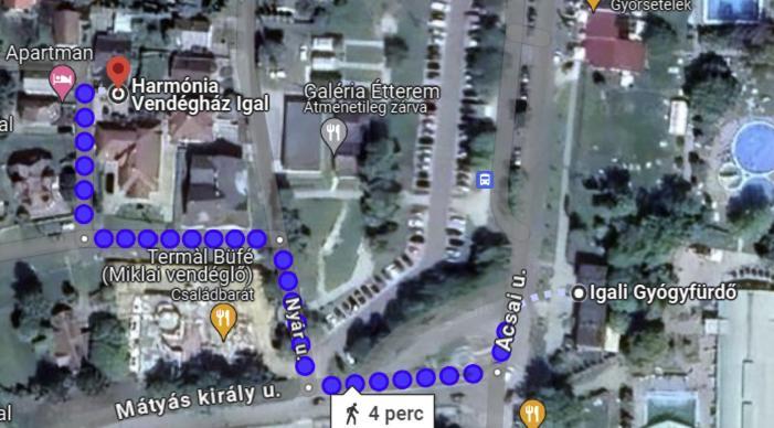 Harmonia Vendeghaz 100 Meterre Az Igali Gyogyfuerdotol Apartman Kültér fotó